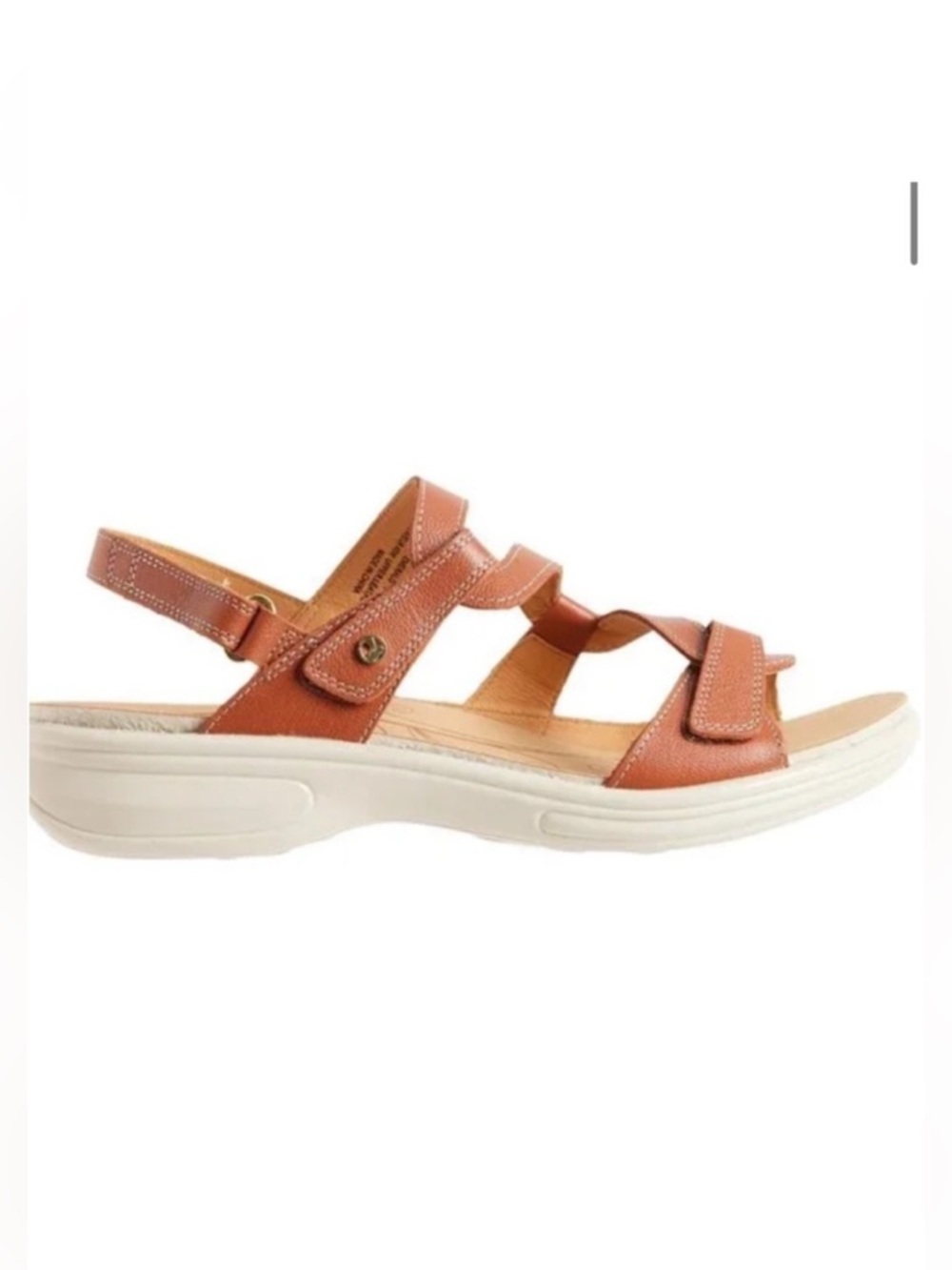 Revere Geneva Pebble Leather Sandals, Size 12, NWT